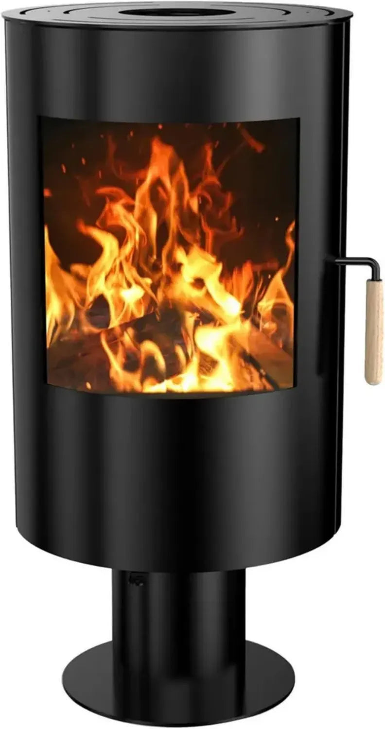 Hocheffizienter Holzofen Oscar mit Standfuß, 8,2 kW Leistung