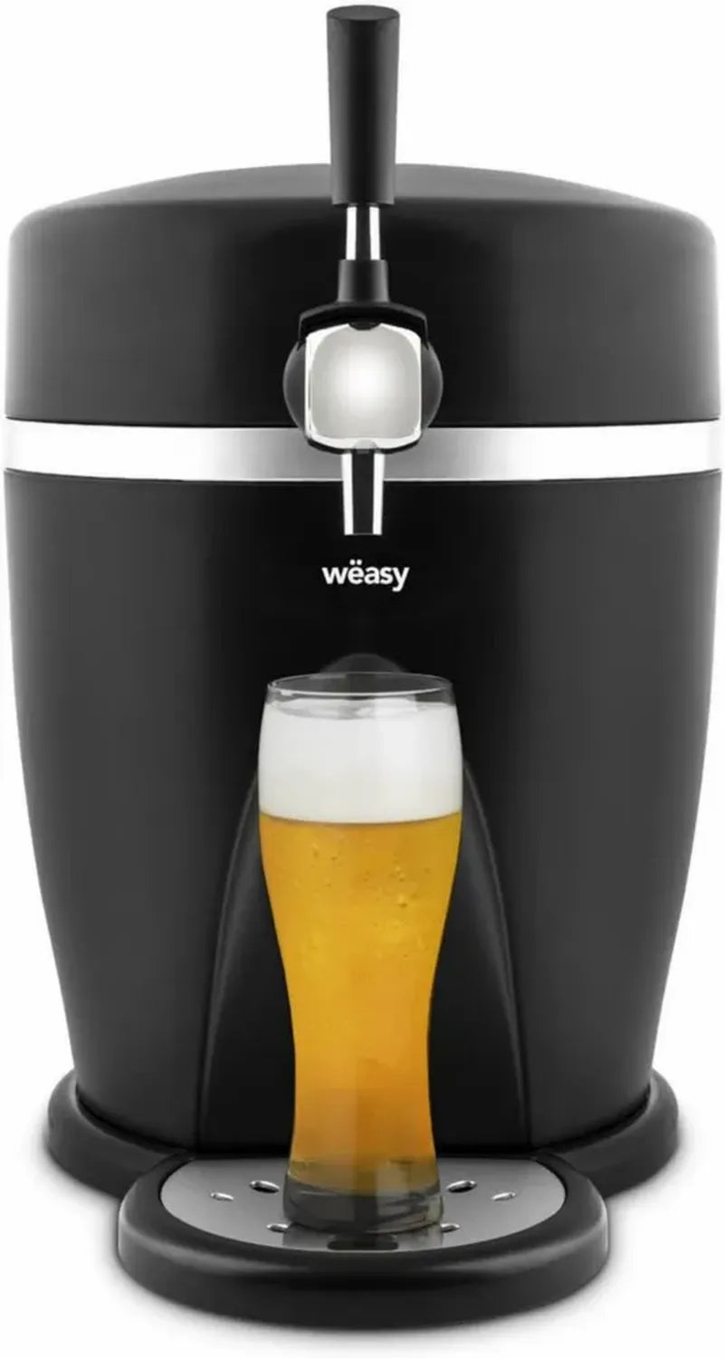 H.Koenig Bierzapfanlage PINT568, 60W, für 5L-Fässer, Mit Kühlung, 3-6°C, Bierfrische bis 30 Tage